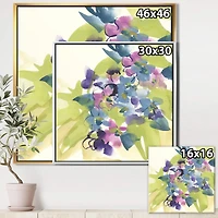 Designart - Spring Bouquet I - Traditional Framed Canvas