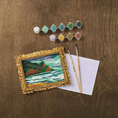 Lighthouse Paint-by-Number Framed Mini Kit by Artist's Loft®