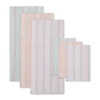 Daisy Dobby Dishtowel & Dishcloth (Set of 6)