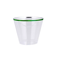 9oz. Green Plastic Cups, 8ct. by Celebrate It™