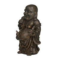 Copper Polystone Bohemian Sculpture, Set of  17" x 11" x 8"