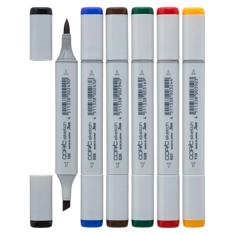 Copic® Bold Primaries Sketch Marker Set