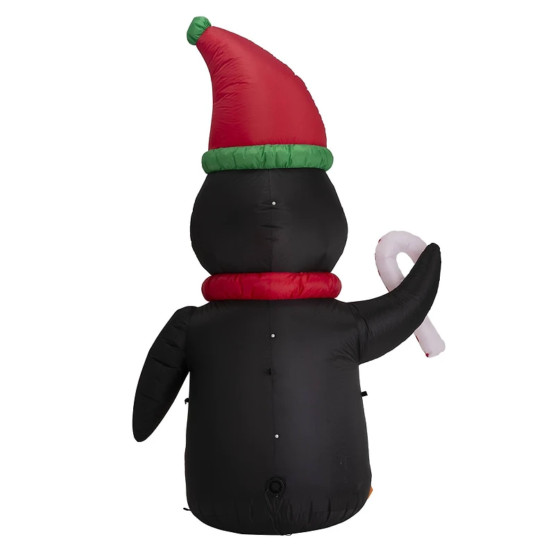 Glitzhome® 8ft. Lighted Inflatable Penguin