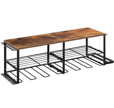 NEX™ 29" Wood Grain Power Tool Organizer Wall Shelf