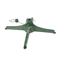 18" Green Musical Rotating Artificial Christmas Tree Stand