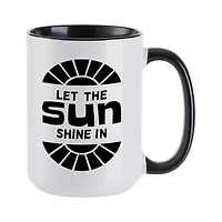 Craft Express 15oz. Black Sublimation Two Tone Mugs, 6ct.