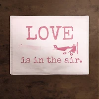 Love Is In The Air 14" x 18" Poly Twill Placemat