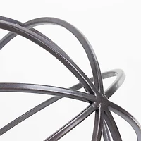 10" Metal Dyson Sphere Sculpture