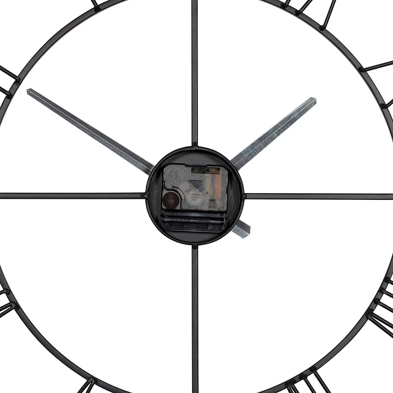 CosmoLiving by Cosmopolitan 24" Metal Square Wall Clock