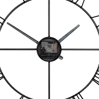 CosmoLiving by Cosmopolitan 24" Metal Square Wall Clock