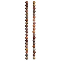 12 Pack: Artistic Jasper Round Beads, 6mm by Bead Landing™