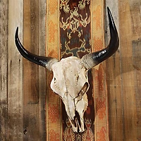 Design Toscano 25.5" Faux Long Horn Steer Wall Trophy