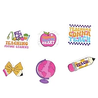 Teacher Vinyl Die Cut Stickers by Recollections™
