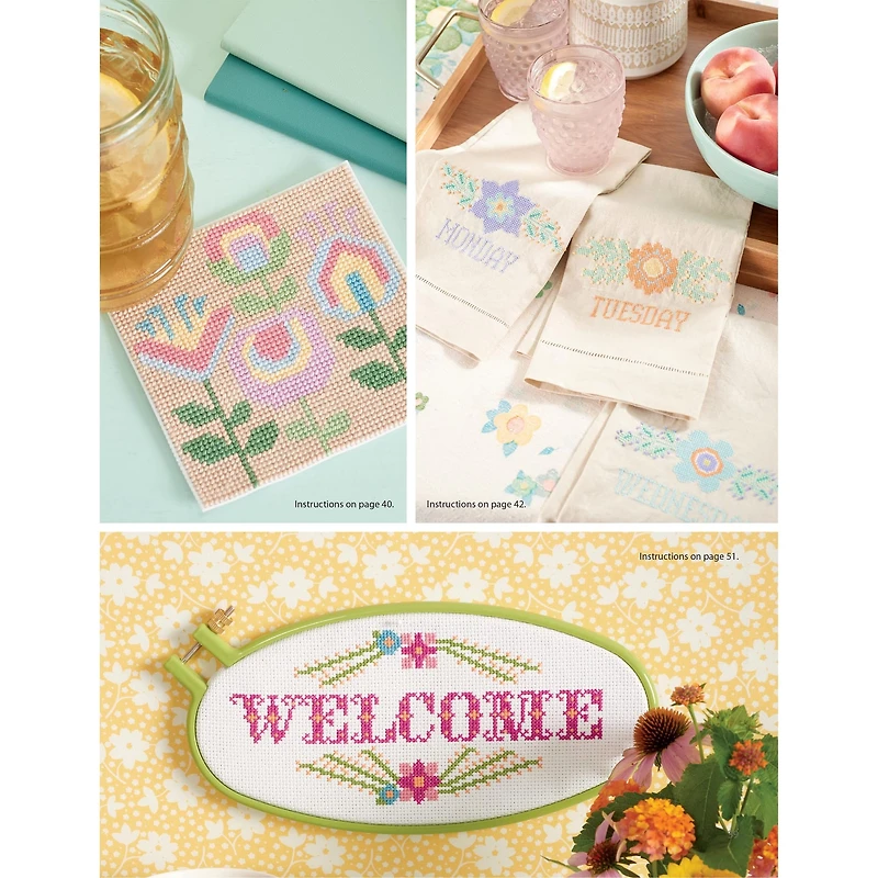 Leisure Arts® From The Garden Cross Stitch Book