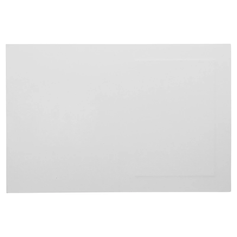 JAM Paper A7 White Blank Foldover Cards with Panel