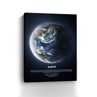 Earth Canvas Giclee