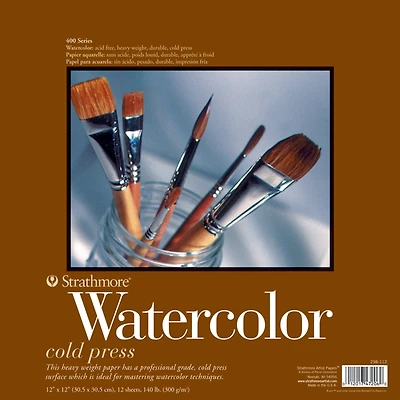 Strathmore® 400 Series 12" x 12" Watercolor Pad