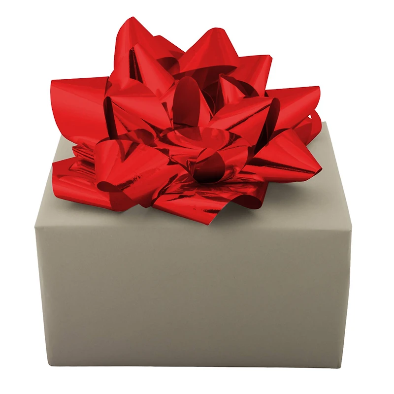JAM Paper 13" Red Giant Gift Bow, 6ct.
