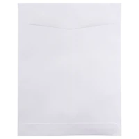 JAM Paper 8.75" x 11.5" White Open End Catalog Commercial Envelopes