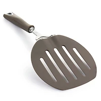 Martha Stewart Large Taupe Nylon Slotted Spatula