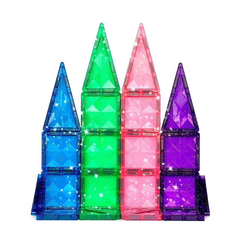 Crayola® Glitter Pip-Tiles Mini-Magnetic Building Tiles