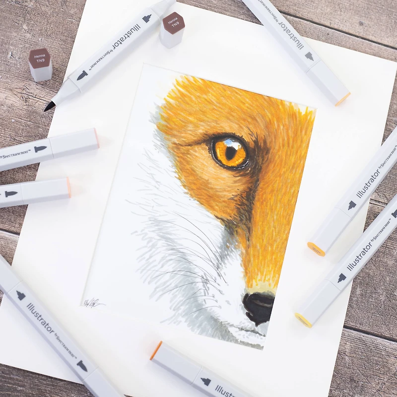 Spectrum Noir™ Illustrator Figure Dual-Tip Brush Markers