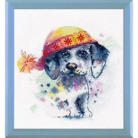 Oven Cute Puppy Cross Stitch Kit