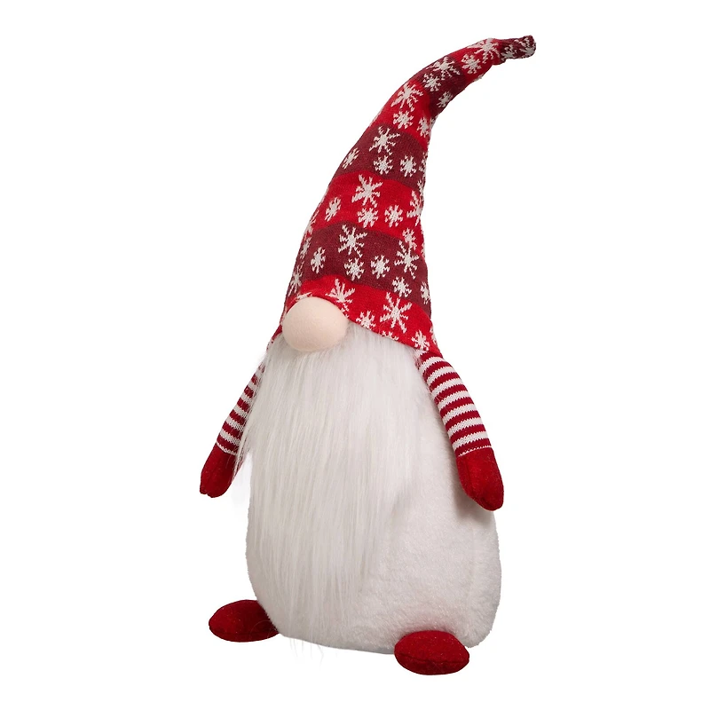 Glitzhome® 24" Red Christmas Gnome Décor Accent