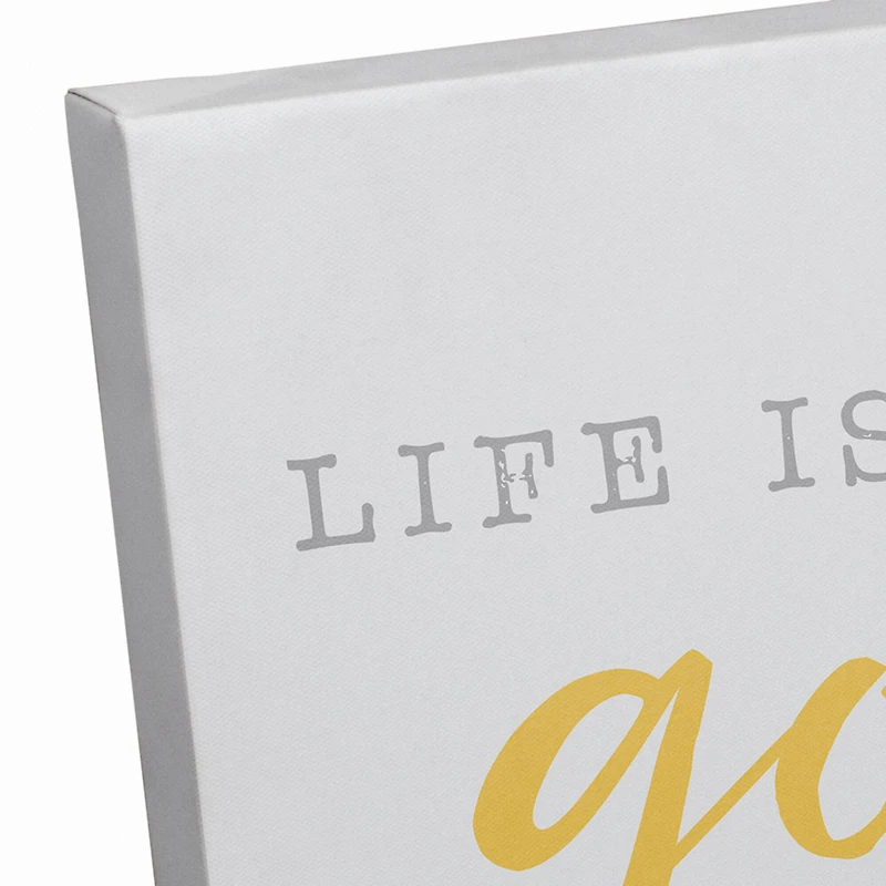 Life is Golden When You Have a Doodle Canvas Wall Art