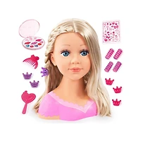 Bayer Design Charlene Super Model Blond Haired Styling Head with Makeup