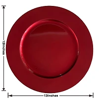 13" Red Charger Plate by Celebrate It™