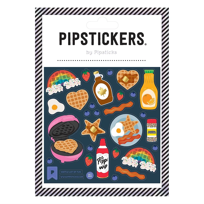 Pipstickers® Waffle Lot of Fun Stickers