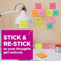 Post-It® Energy Boost Collection Super Sticky Notes