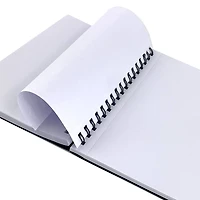 ArtSkills® Black Spiral Sketchbook with Perforated Pages, 6" x 9"