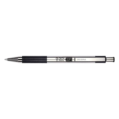 Zebra G-301 0.7mm Black Retractable Gel Pen
