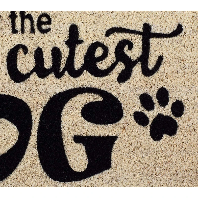 DII® World's Cutest Dog Doormat