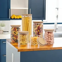 JoyJolt® Airtight Storage Jars with Clamp Lids Set