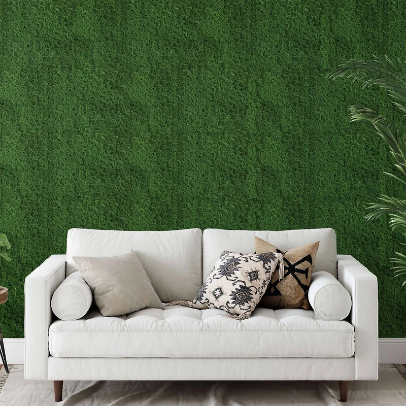 GreenSmart Dekor Green Velvet Faux Green Plant Wall, 4ct.