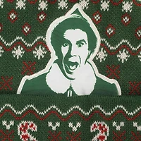 Elf™ Buddy the Elf Face Green Pom Pom Beanie