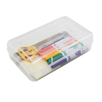 Advantus® Clear 8.5" Pencil Box