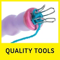 Creativity for Kids Quick Knit Charm Bracelets Kit