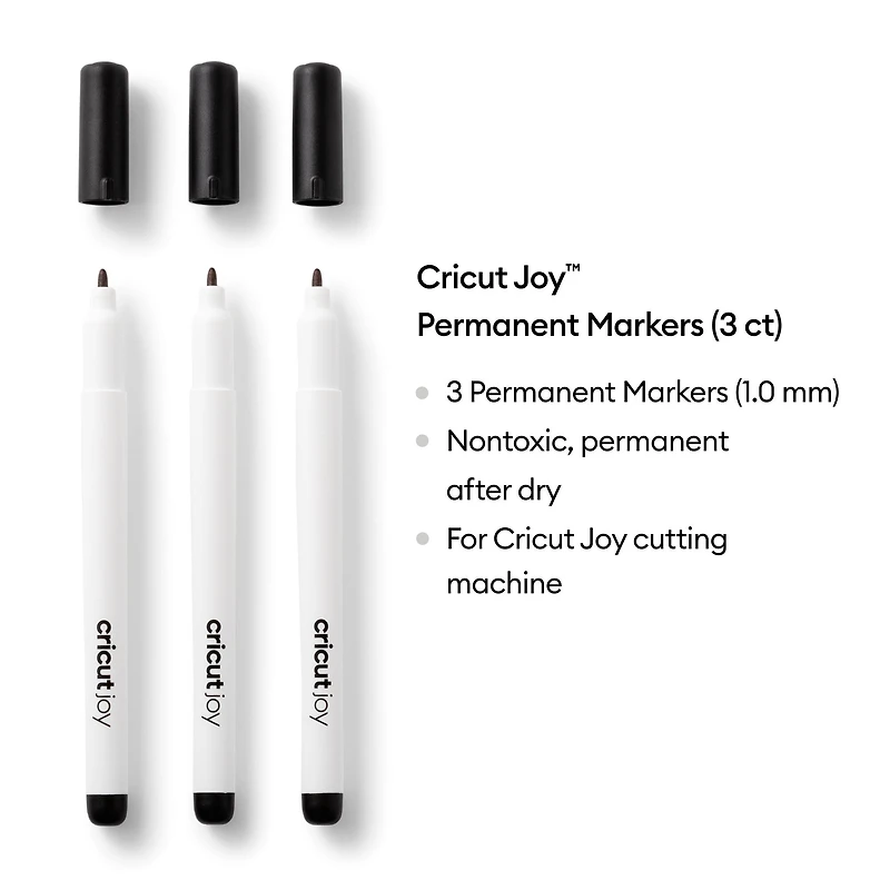 Cricut Joy™ Black Permanent Marker Set