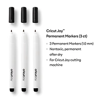 Cricut Joy™ Black Permanent Marker Set