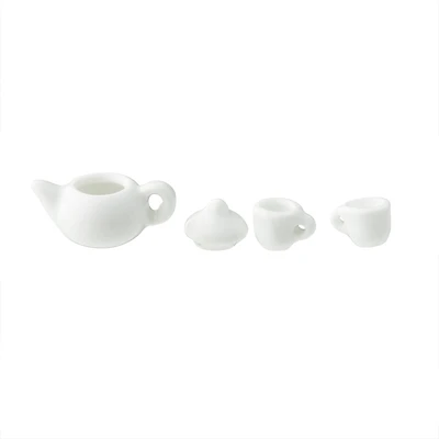 12 Pack: Mini White Tea Set by Make Market®