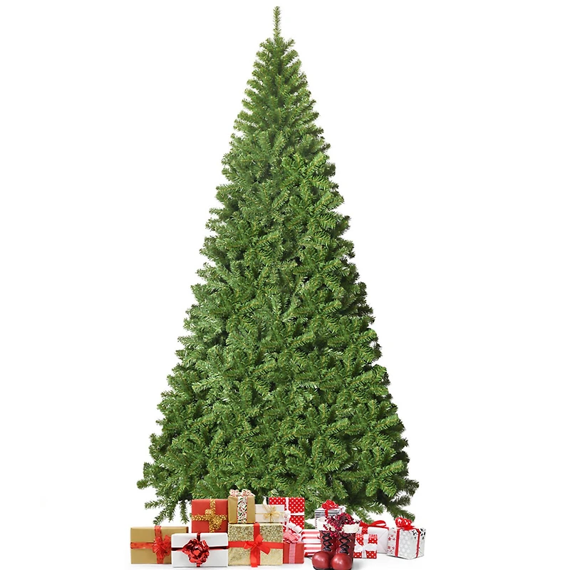 Costway 9ft. Unlit Premium Spruce Artificial Christmas Tree