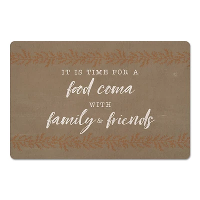 Food Coma Time Floor Mat