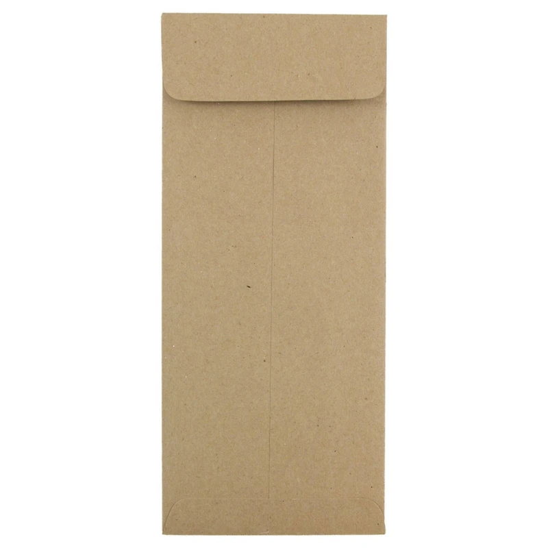 JAM Paper #10 Brown Kraft Paper Bag Policy Business Premium Envelopes