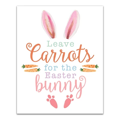 Leave Carrots 16" x 20" Canvas Wall Art