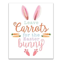 Leave Carrots 16" x 20" Canvas Wall Art