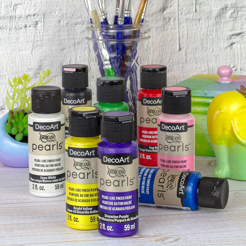 12 Pack: DecoArt® Americana® Pearls™ Paint